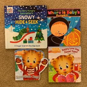 Kids Holiday Board Book Set